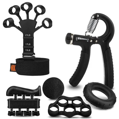 Adjustable Grip Strengthener Kit – 5-Pack